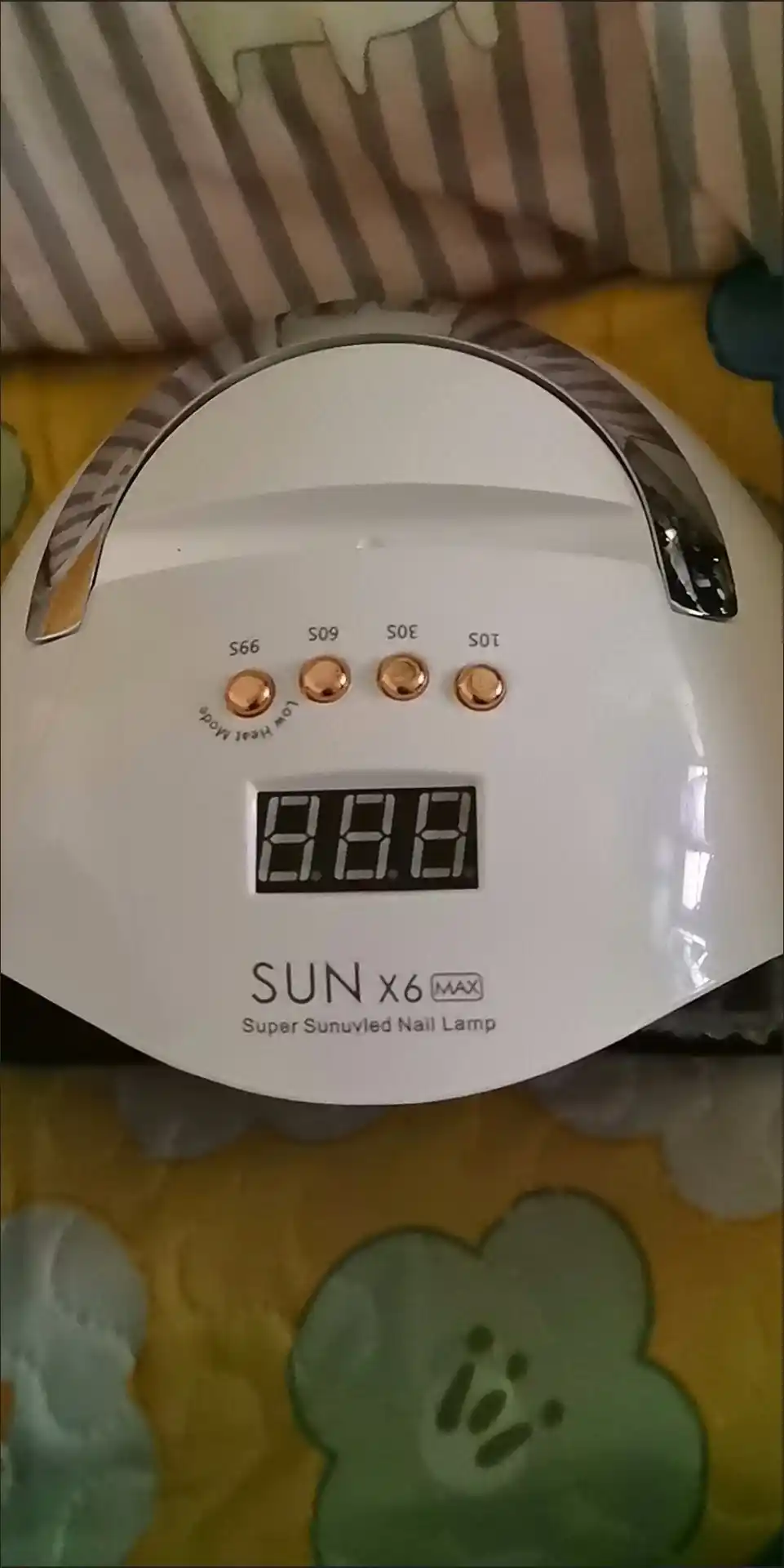 Manikyur va pedikyur uchun lampa, X6 MAX, 280 W, 66 dona, UF-yorug‘lik diodli lampalar