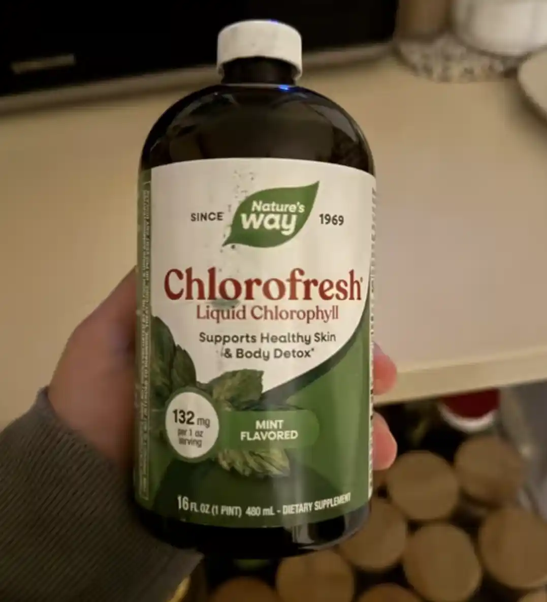 Nature's Way, yalpiz ta’mli suyuq xlorofill, 473 ml
