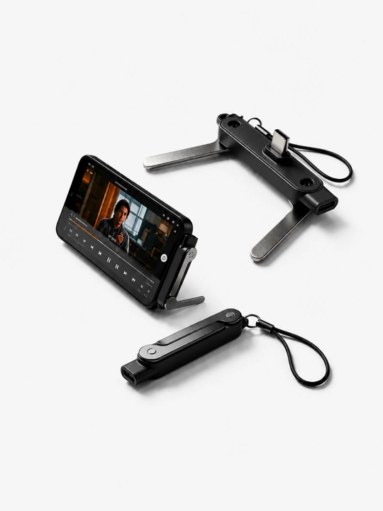 Telefon stend Type-C 240W tez quvvatlovchi kabel buklanadigan ushlagich