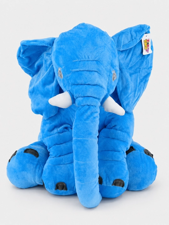 Katta yumshoq o‘yinchoq Fil, ko‘k (Z Kids Toys)