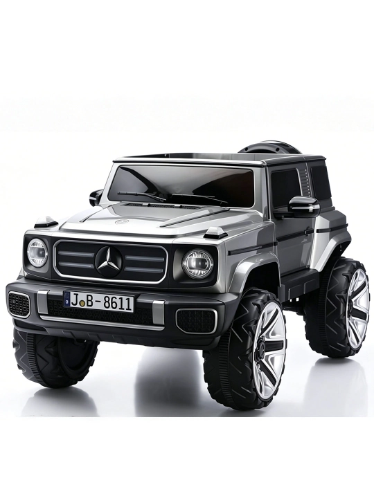 24V 4x4 bolalar elektromobili, 4 ta 550 motor, LED chiroq, Bluetooth, APP