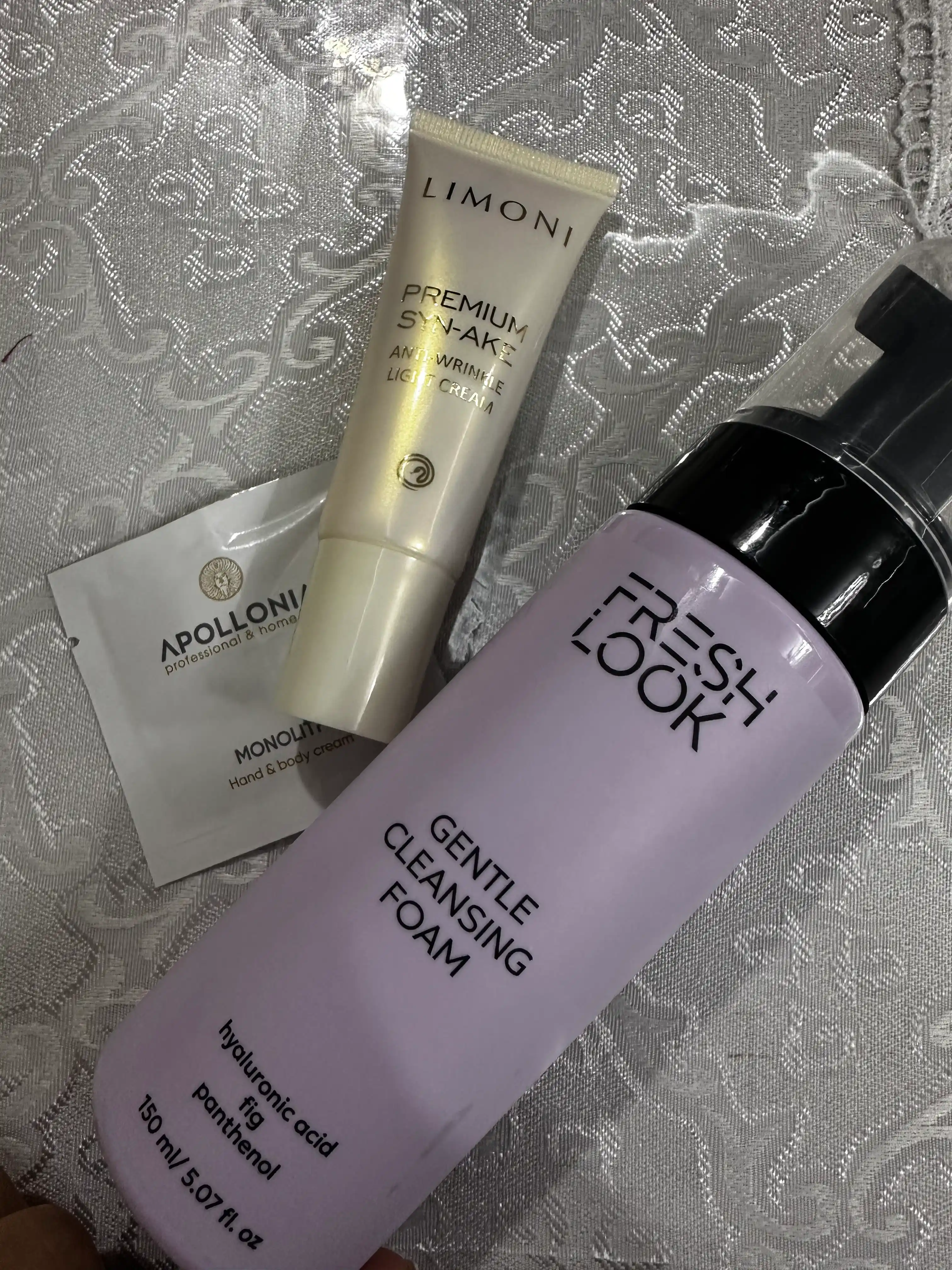Fresh Look Gentle Cleansing Foam yuvish uchun namlantiruvchi ko‘pik, 150 ml