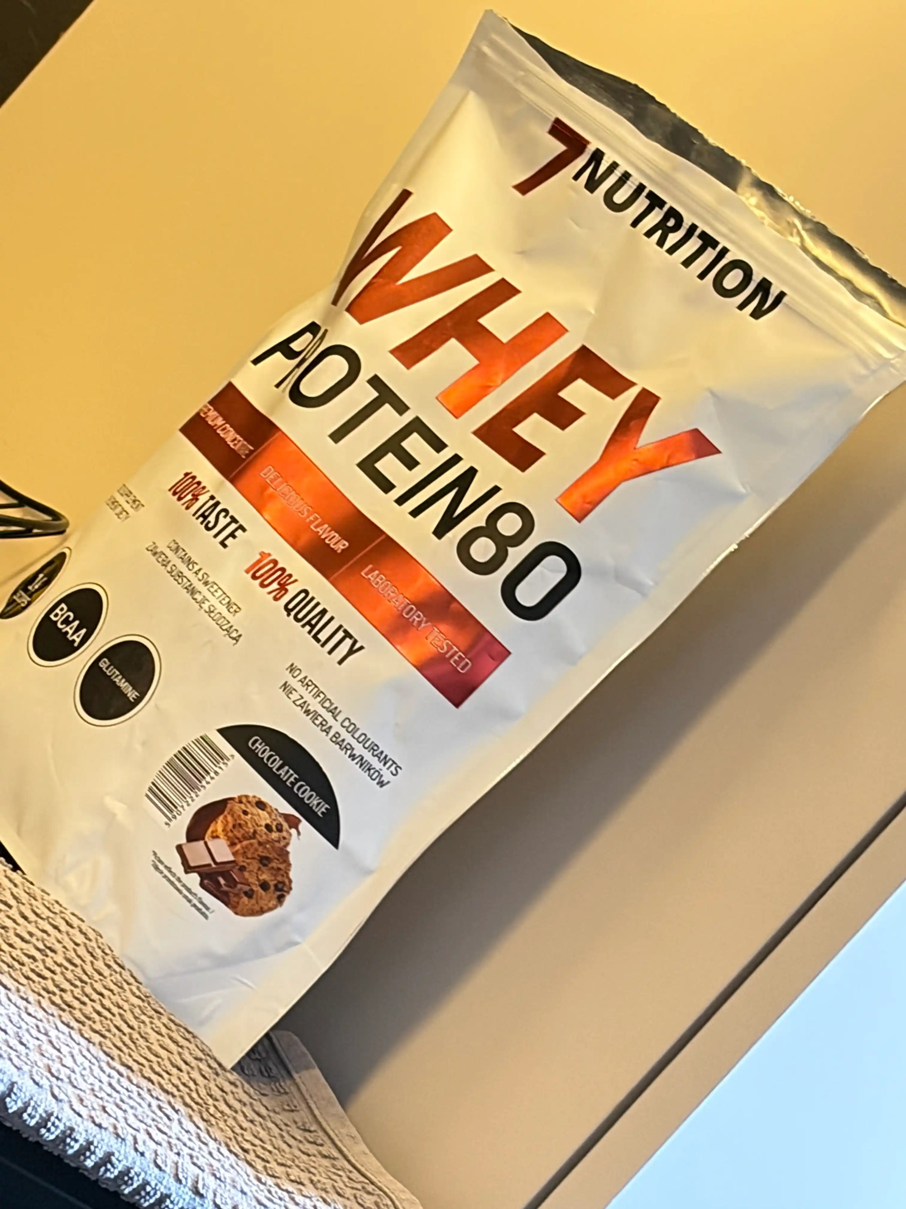 7Nutrition Whey Protein 80 500 г, сывороточный протеин 27 г белка в порции