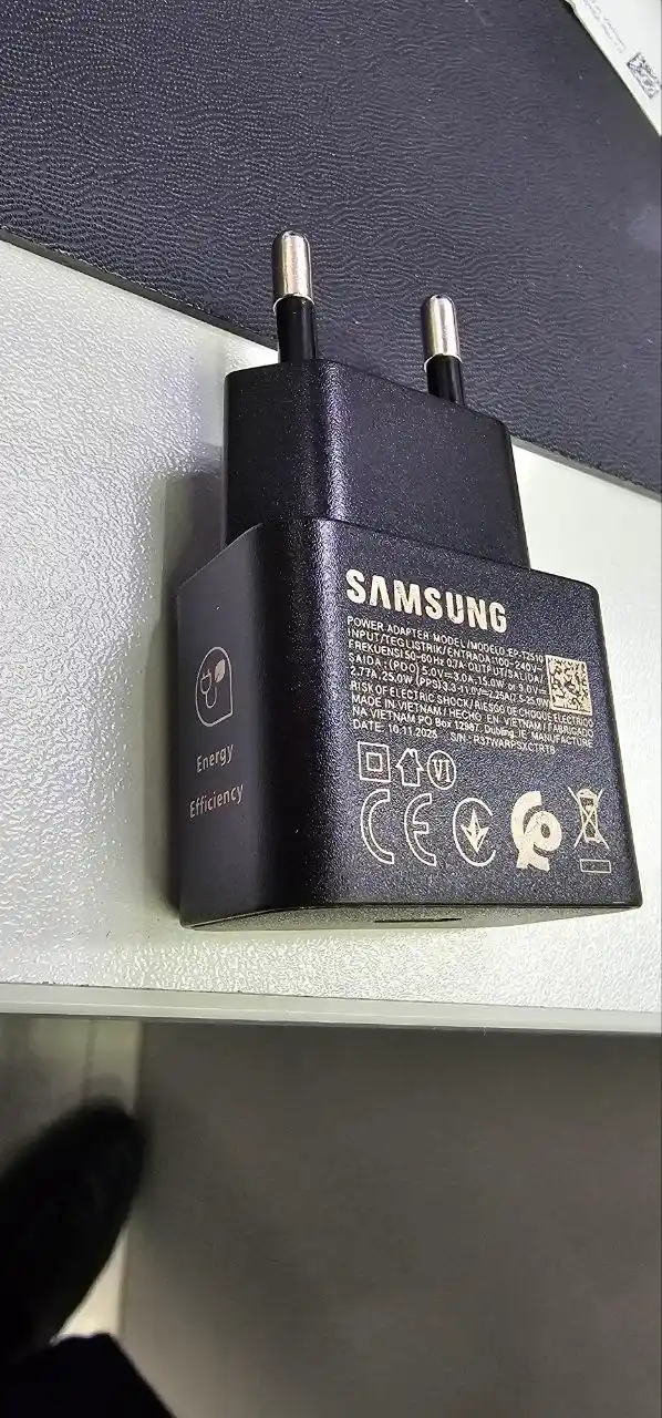 Samsung 25W Type-C зарядное устройство, адаптер Fast Charging - быстрая зарядка