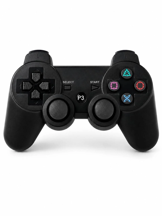 PS3 uchun simsiz Bluetooth geympad, vibratsiyali joystick, akkumulyatorli - 