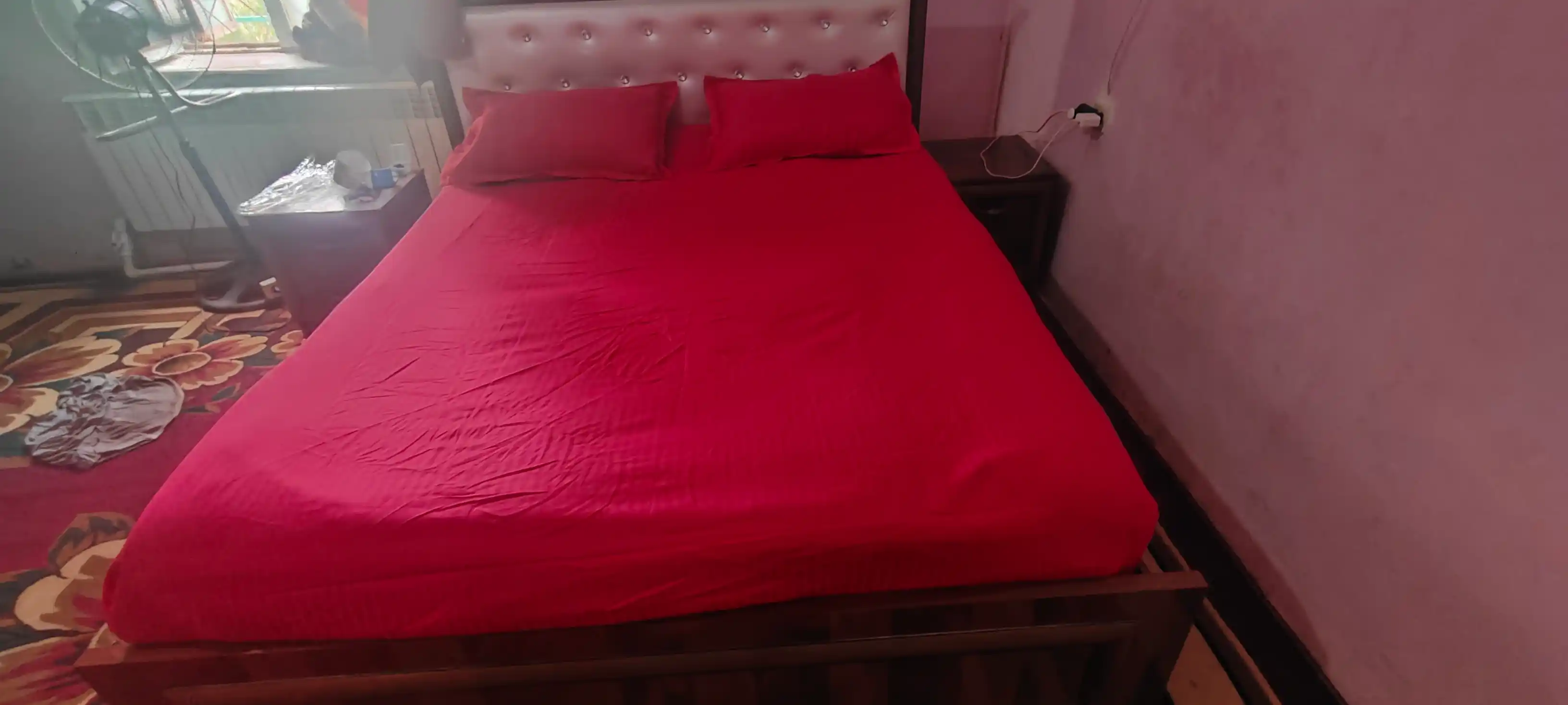 Choyshab rezina tasmali, yostiq jild bilan, 50 x 70 sm