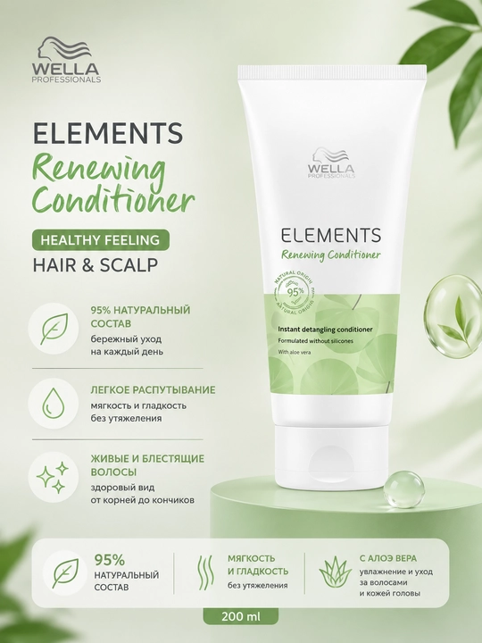 ELEMENTS Renewing Бальзам обновляющий для волос - 
