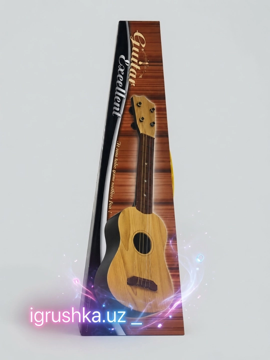 Bolalar uchun "Guitar Excellent" gitara, yog'och, 4 torli