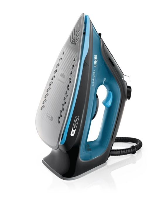 Bugʻli dazmol Braun SI5256BL TexStyle 5, 2600 Vt, bugʻ zarbasi 210 g/min