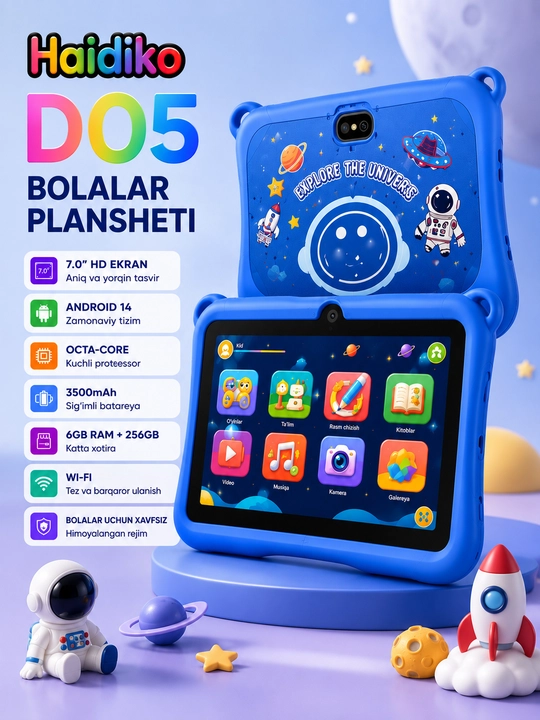 Haidiko D05 Bolalar Plansheti - 