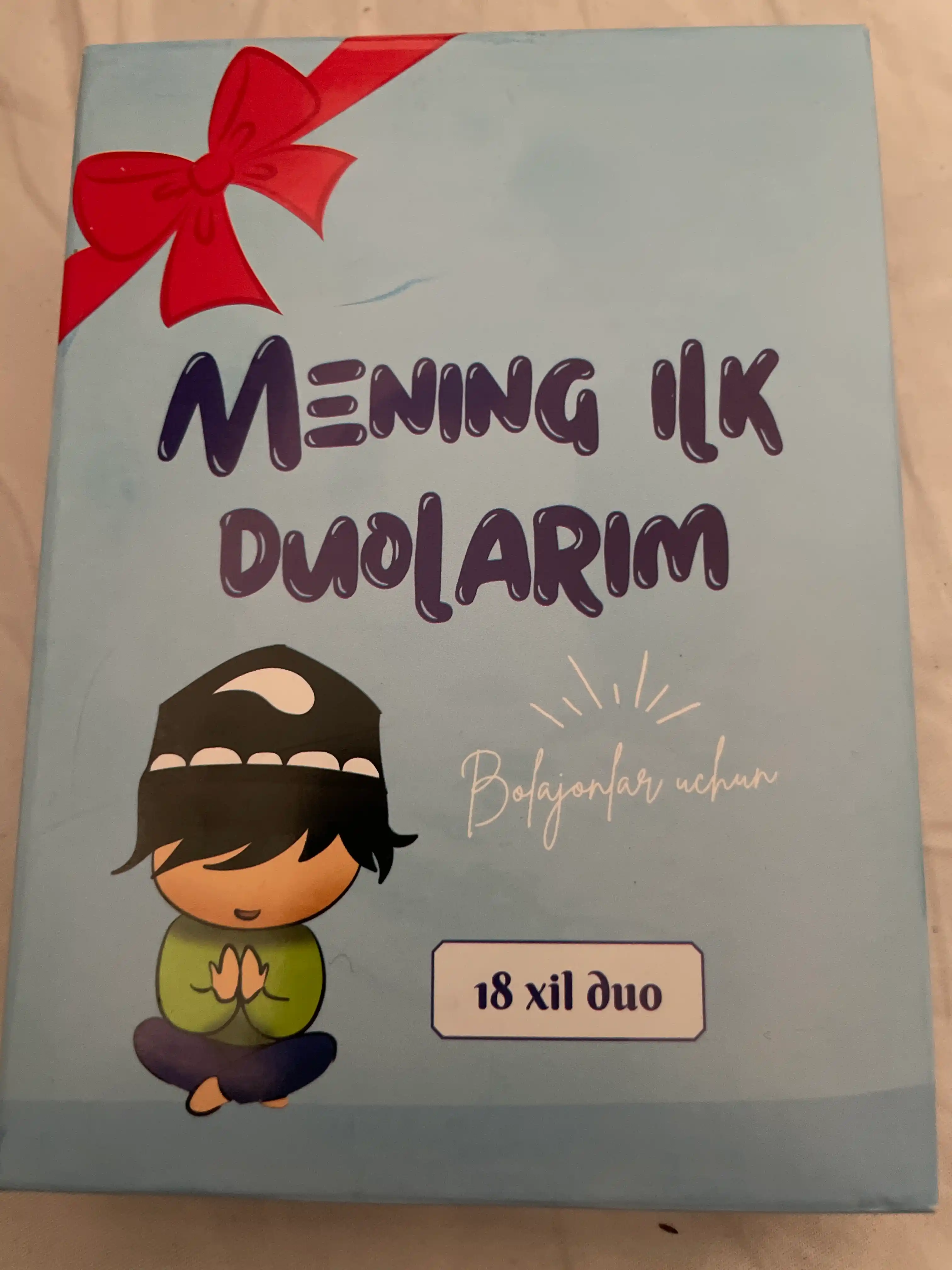 O'g'il va qiz bolalar uchun mening ilk duolarim, hadislarim, odob kartochkalar to'plami