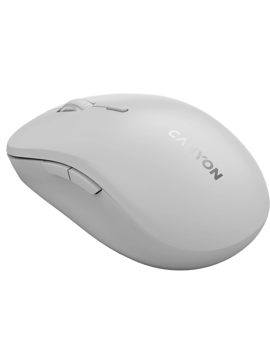 Simsiz sichqoncha  Canyon MW-12, Dual Mode, Bluetooth, 2.4GHz, ovozsiz