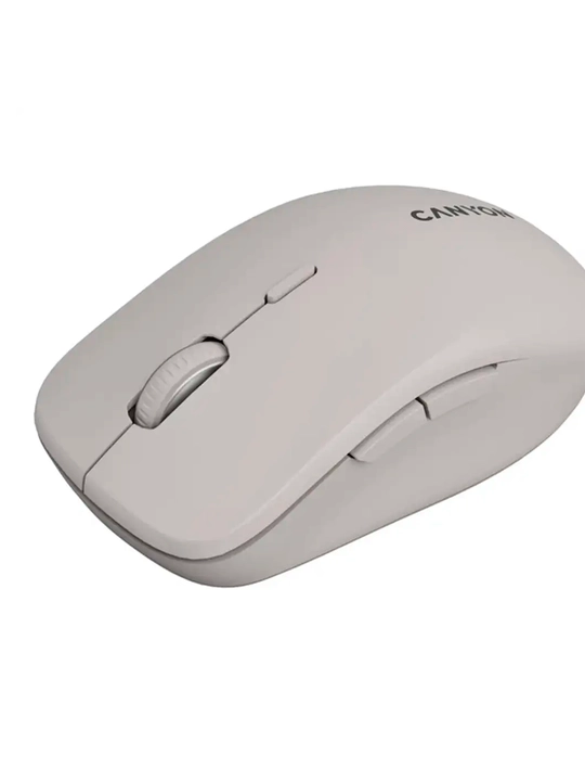 Simsiz sichqoncha  Canyon MW-12, Dual Mode, Bluetooth, 2.4GHz, ovozsiz