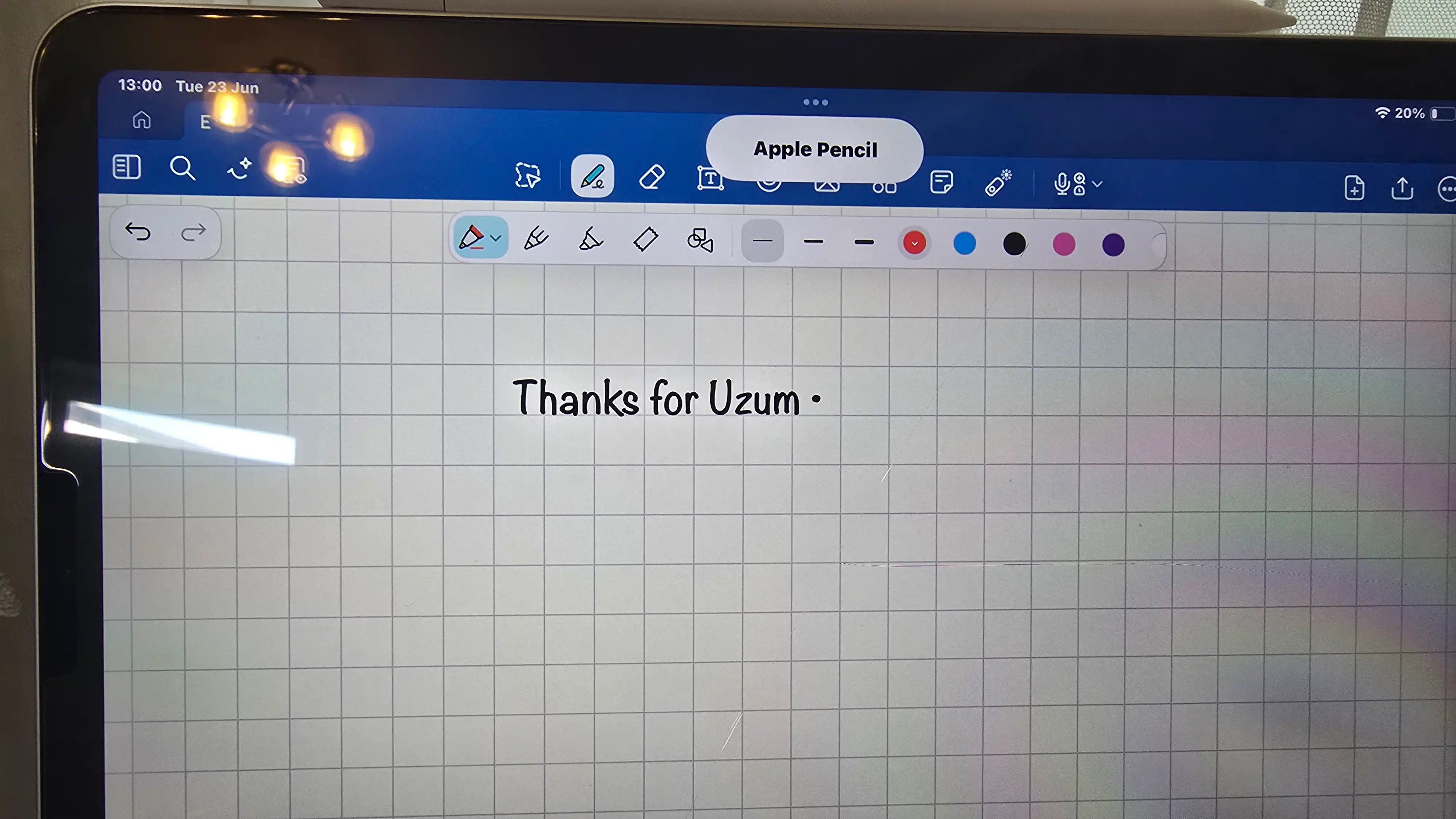 Universal stilus (Smart Stylus) iPad planshetlari uchun (2018-2026))