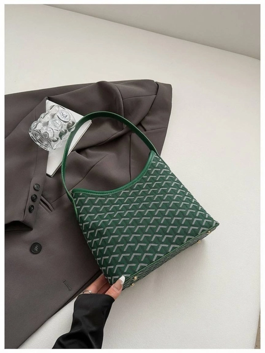 Женская сумка на плечо (хобо), элегантная в стиле GOYARD