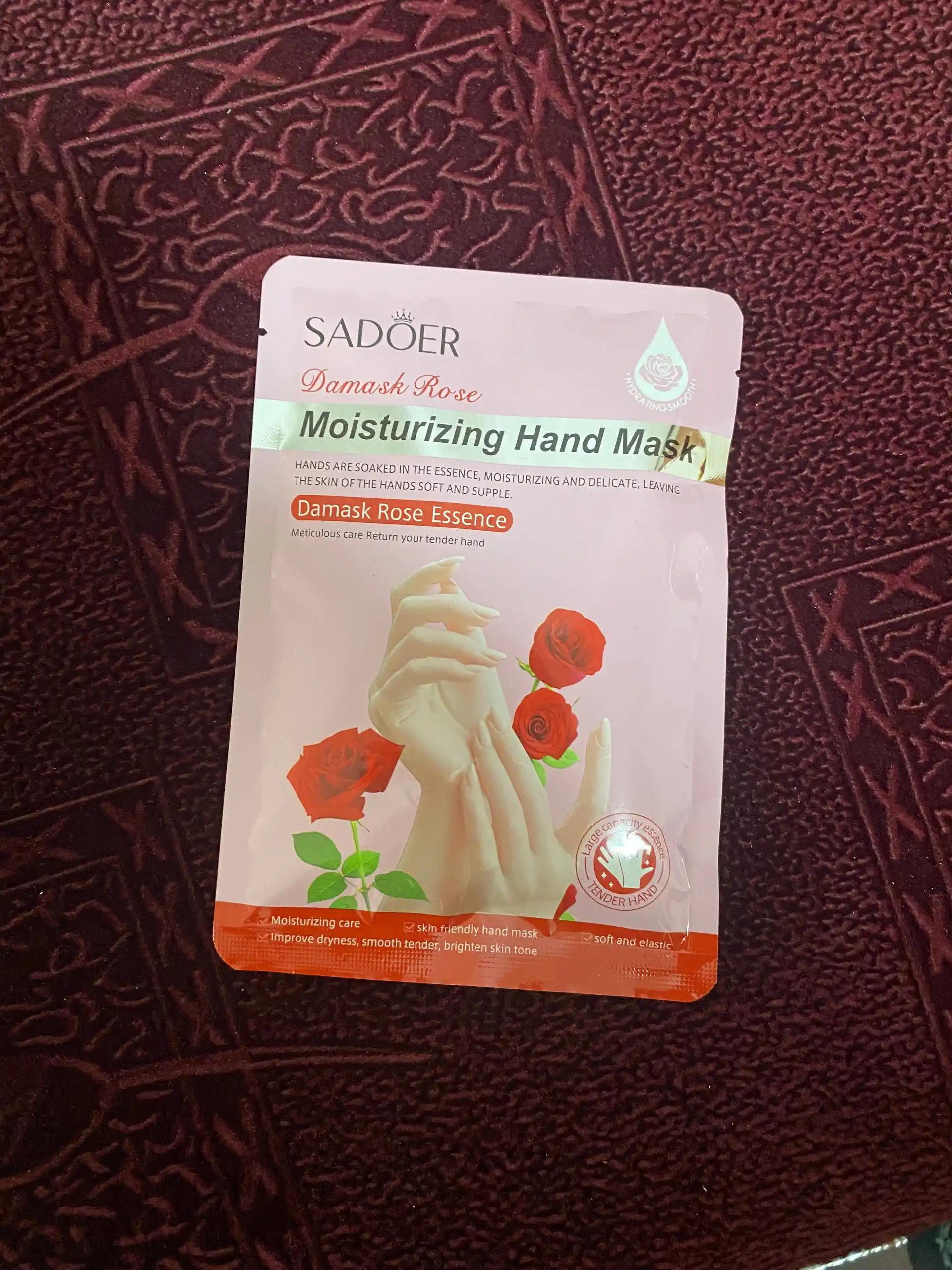 Маска для рук и ног Sadoer с козьем молоком, увлажняющая, отбеливающая, отшелушивающая