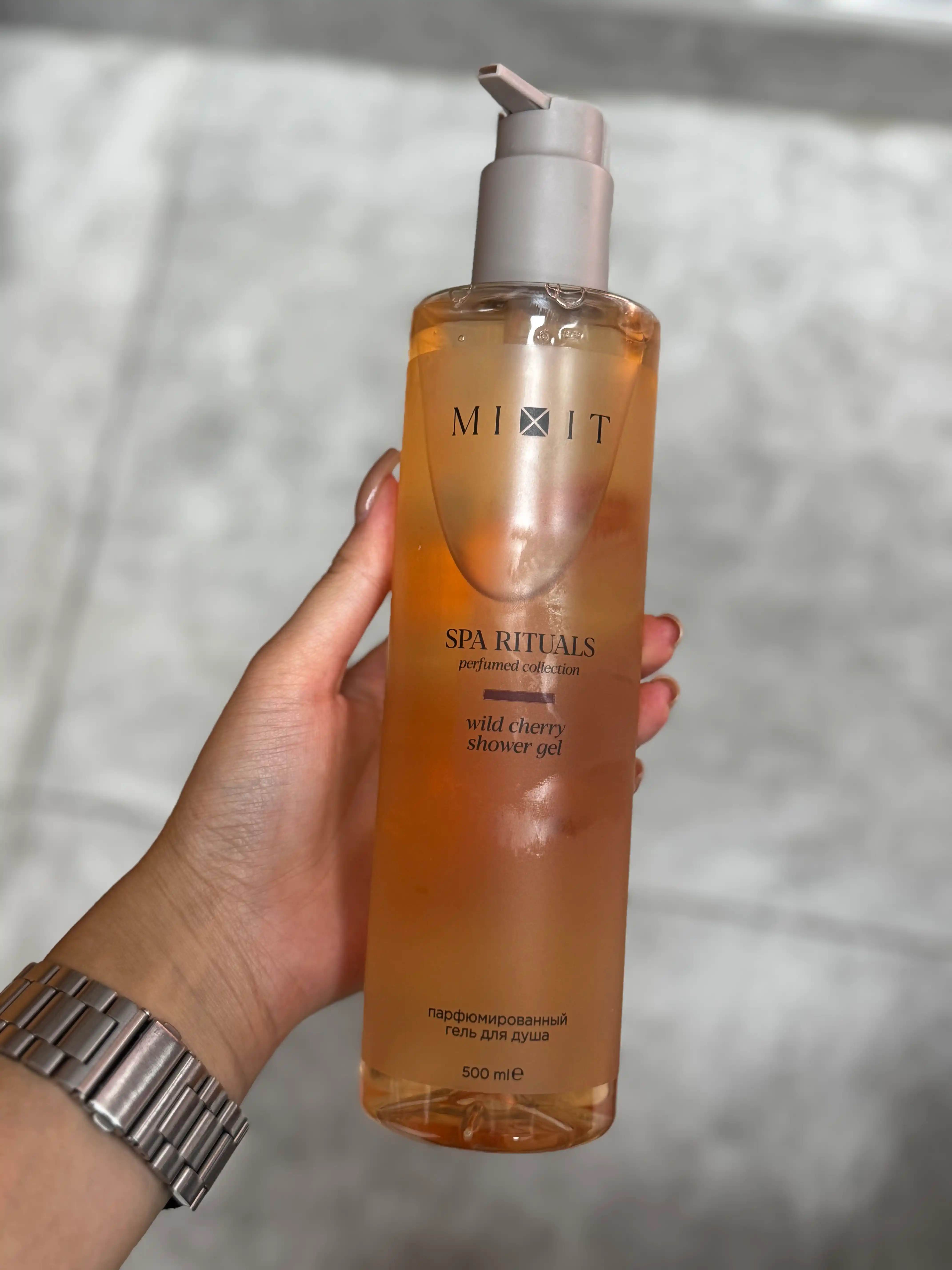 MIXIT Spa Rituals гель для душа Wild Cherry аромат дикой вишни 500 мл