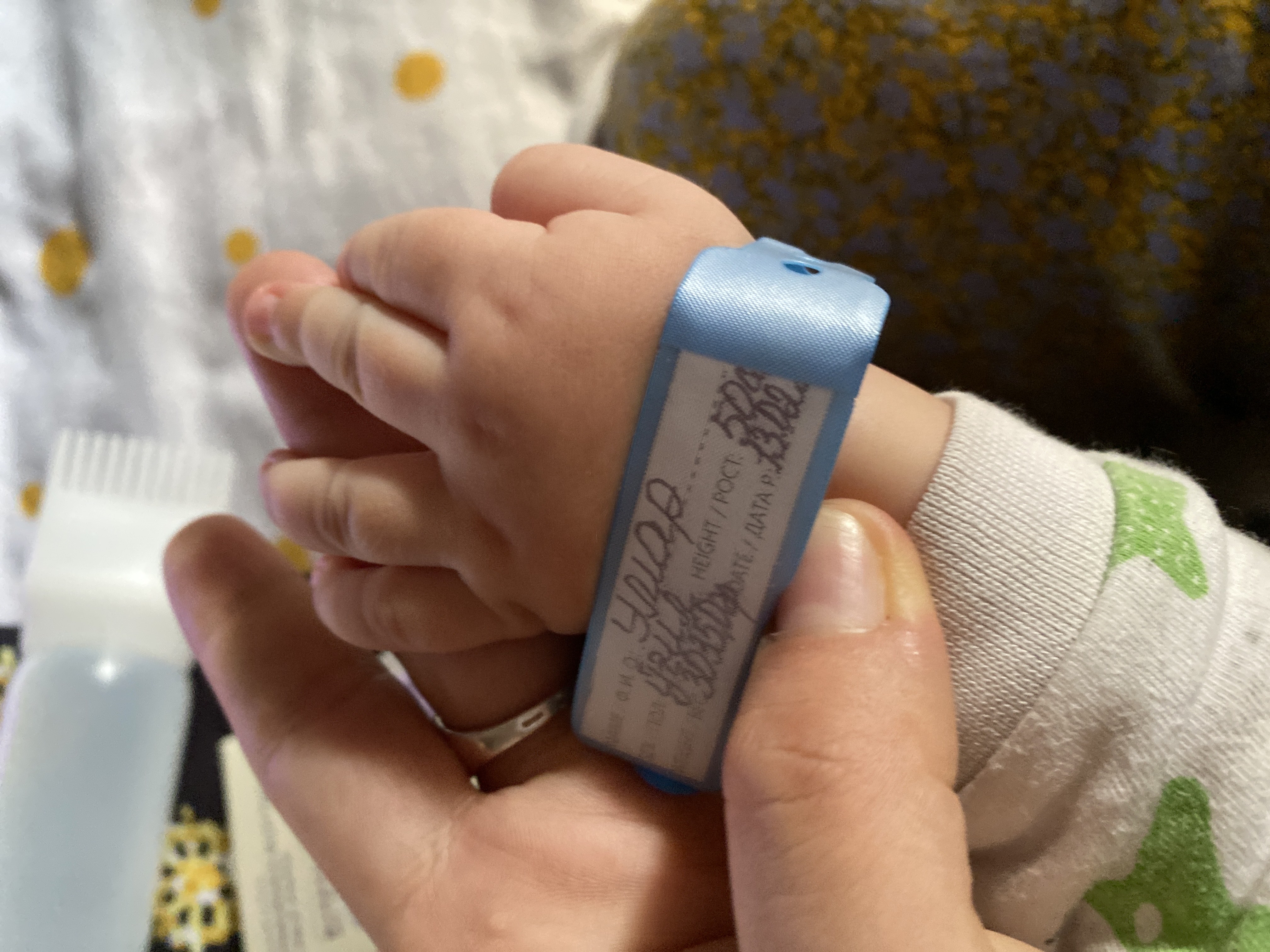 Бирка в роддом для новорожденных, идентификационный браслет для малыша