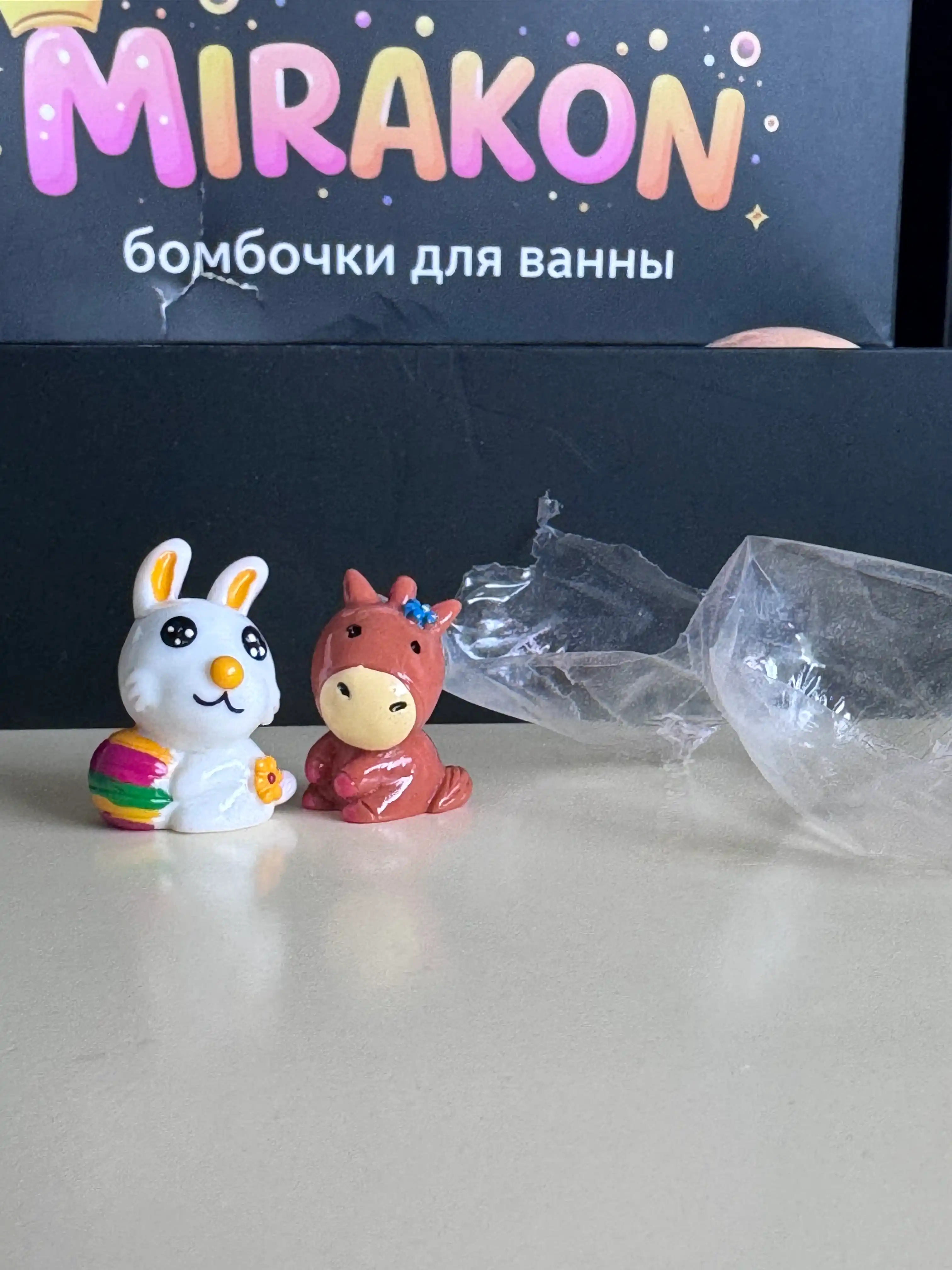 Набор бомбочек для ванны MiraKon, 12 шт., 12 ароматов, с игрушками-сюрпризами внутри