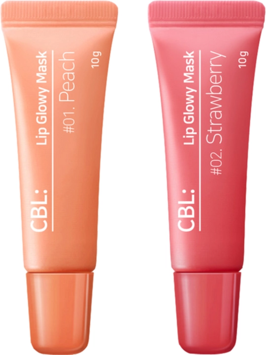 Lip Glowy Mask Peach & Strawberry - 