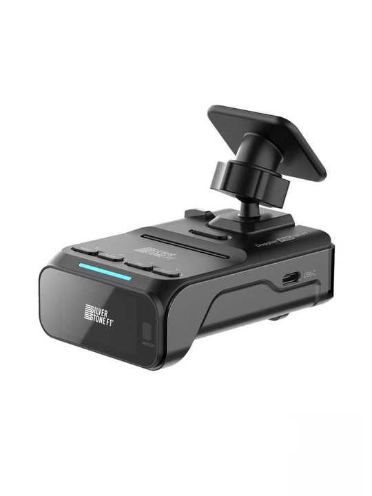 Радар-детектор SilverStone F1 Doppler II PRO Wi-Fi с GPS/ГЛОНАСС и IPS-дисплеем
