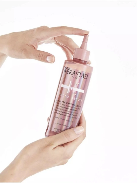 Kérastase Chroma Absolu Soin Acide Chroma Gloss флюид для блеска волос, 210 мл