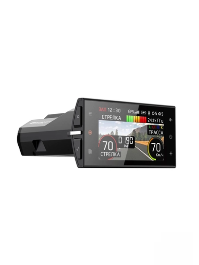 Видеорегистратор и радар-детектор SilverStone F1 HYBRID S-BOT PRO Wi-Fi GPS/ГЛОНАСС