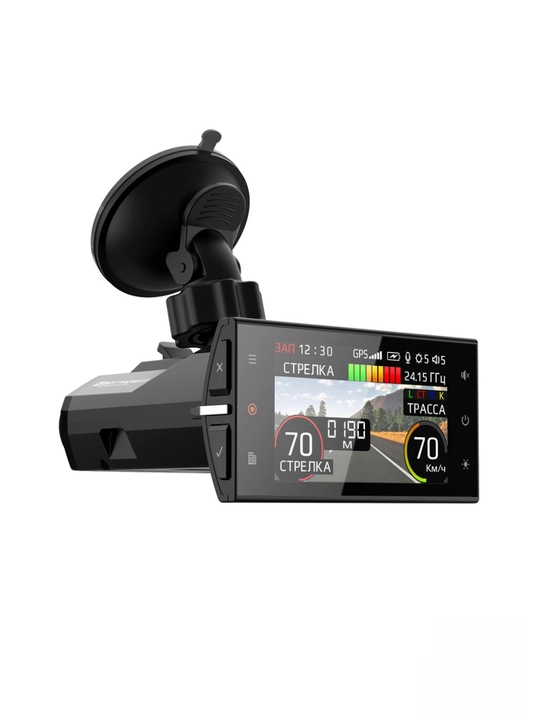 Видеорегистратор и радар-детектор SilverStone F1 HYBRID S-BOT PRO Wi-Fi GPS/ГЛОНАСС