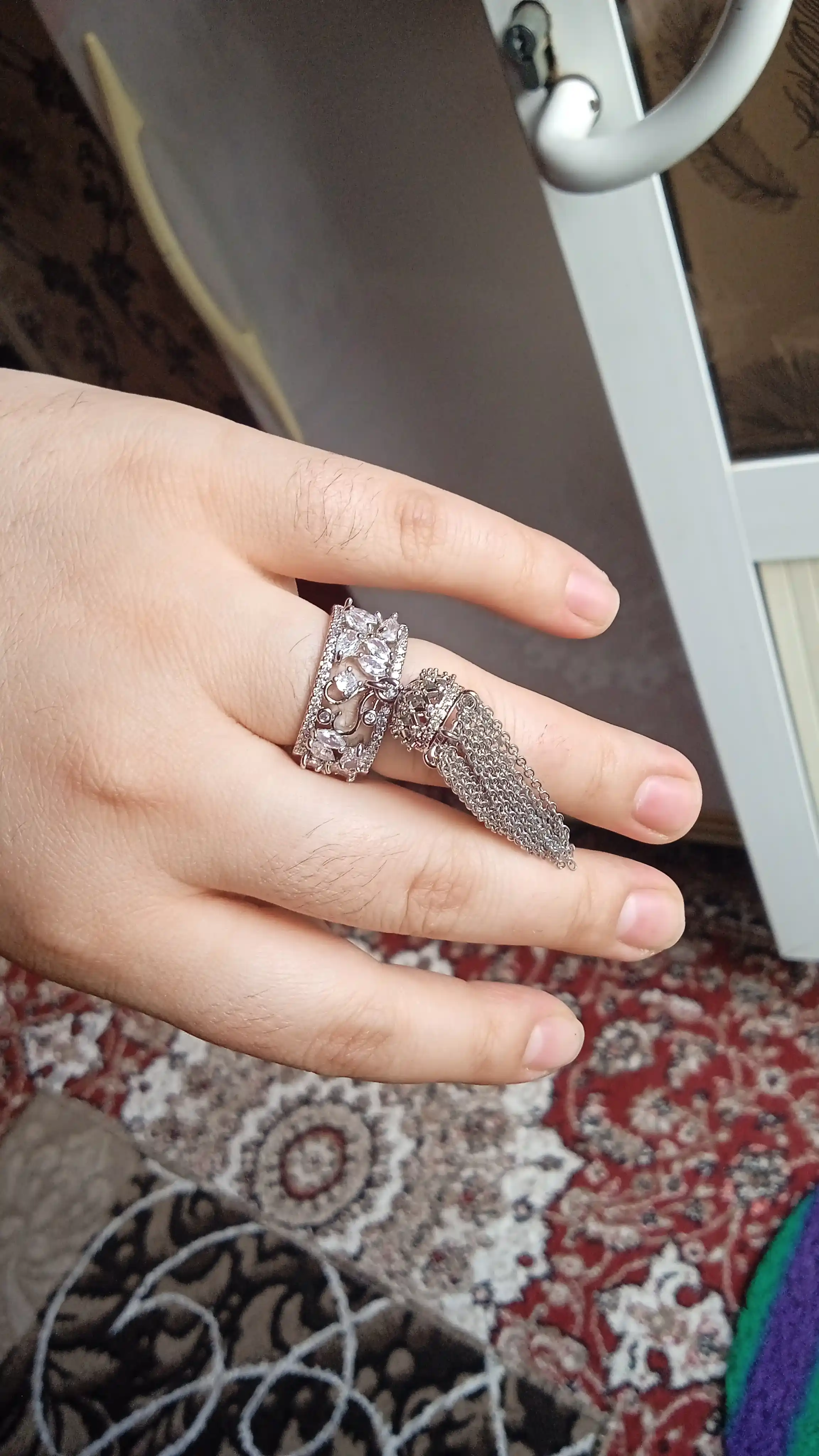 Ayollar uzuklari shokildali, o‘lchamsiz ayollar taqinchoqlari qizlar uzugi