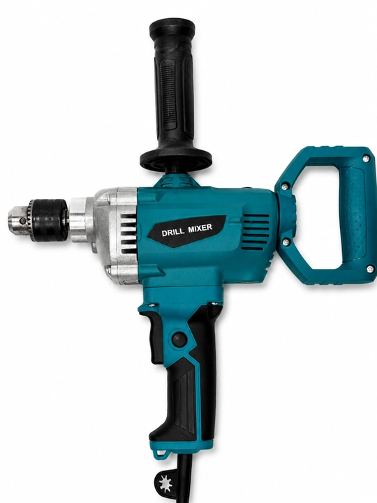 Электрический дрель-миксер 850 Вт с патроном 16 мм для строительных смесей и сверления - 