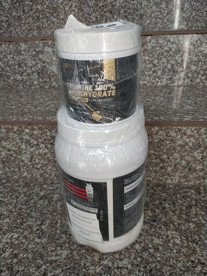 Mushak massasini oshirish uchun Whey zardob oqsili va Soulway kreatin monogidrati majmuasi