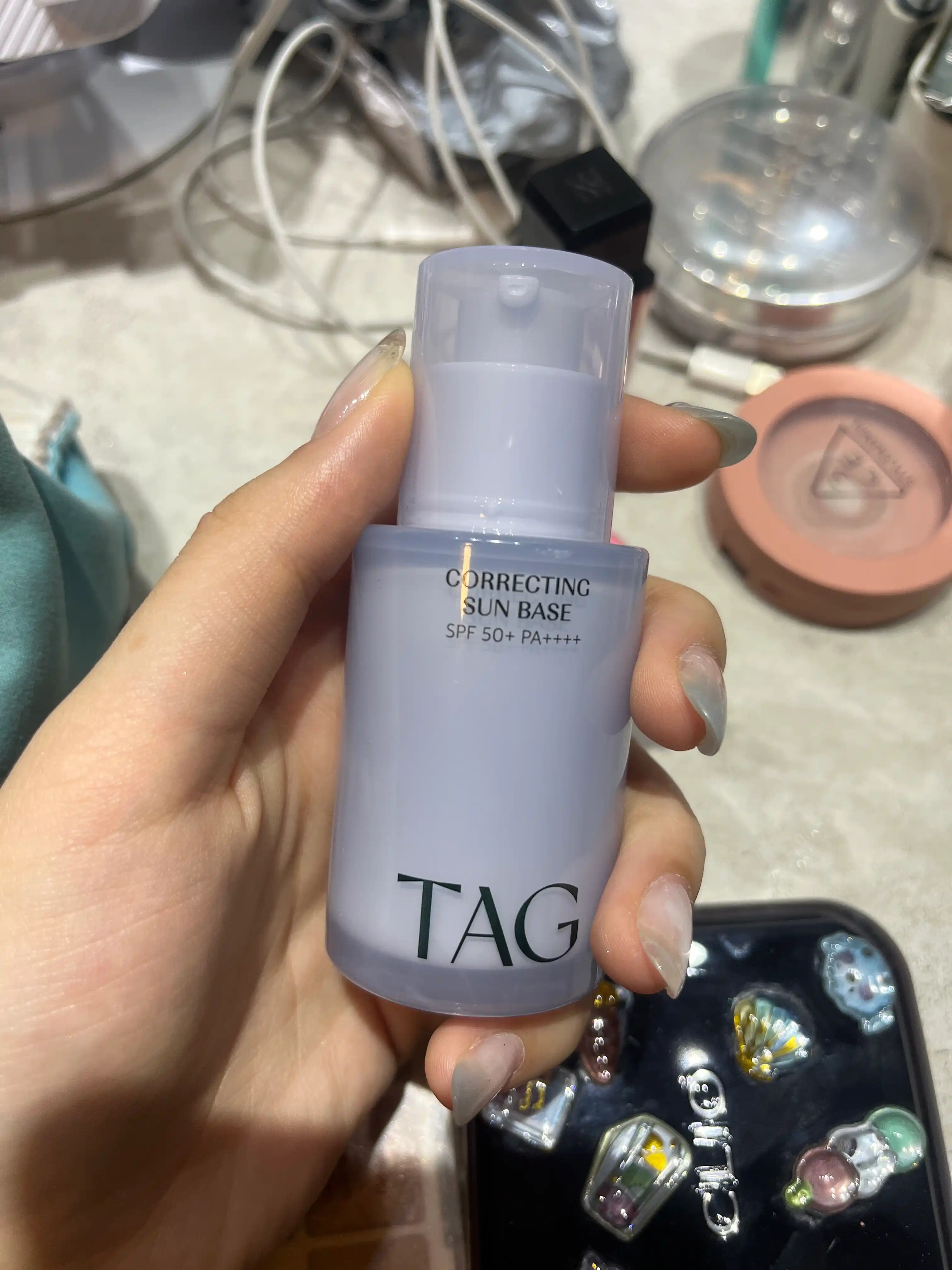 TAG База под макияж 3 вида: уход, отбеливание, морщины, SPF 50+, 32мл