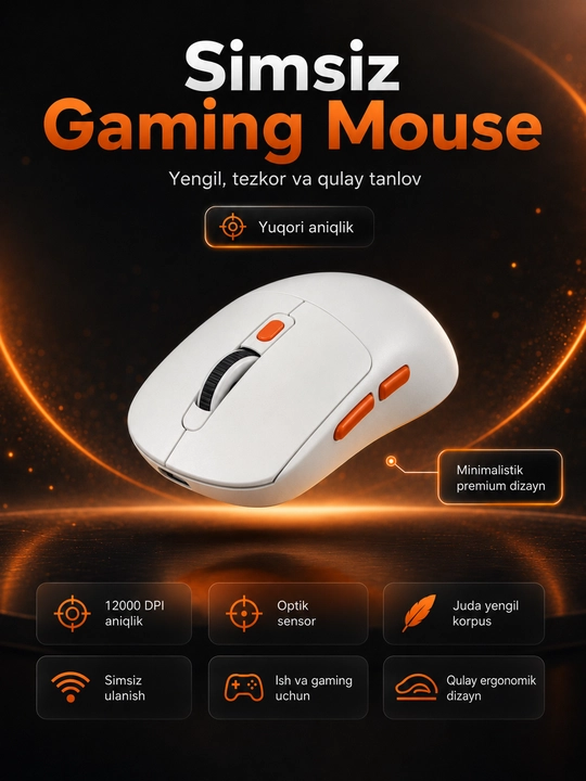 Logitech Superlight usulubidagi GPW o‘yin sichqonchasi - 