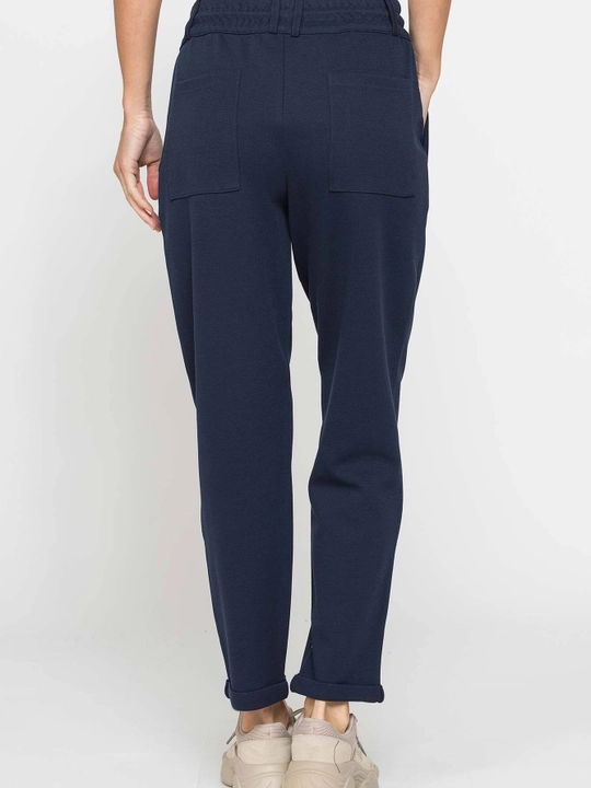 Carrera Jeans ayollar shimlari, pike matodan, yuqori bel va elastik kamarli