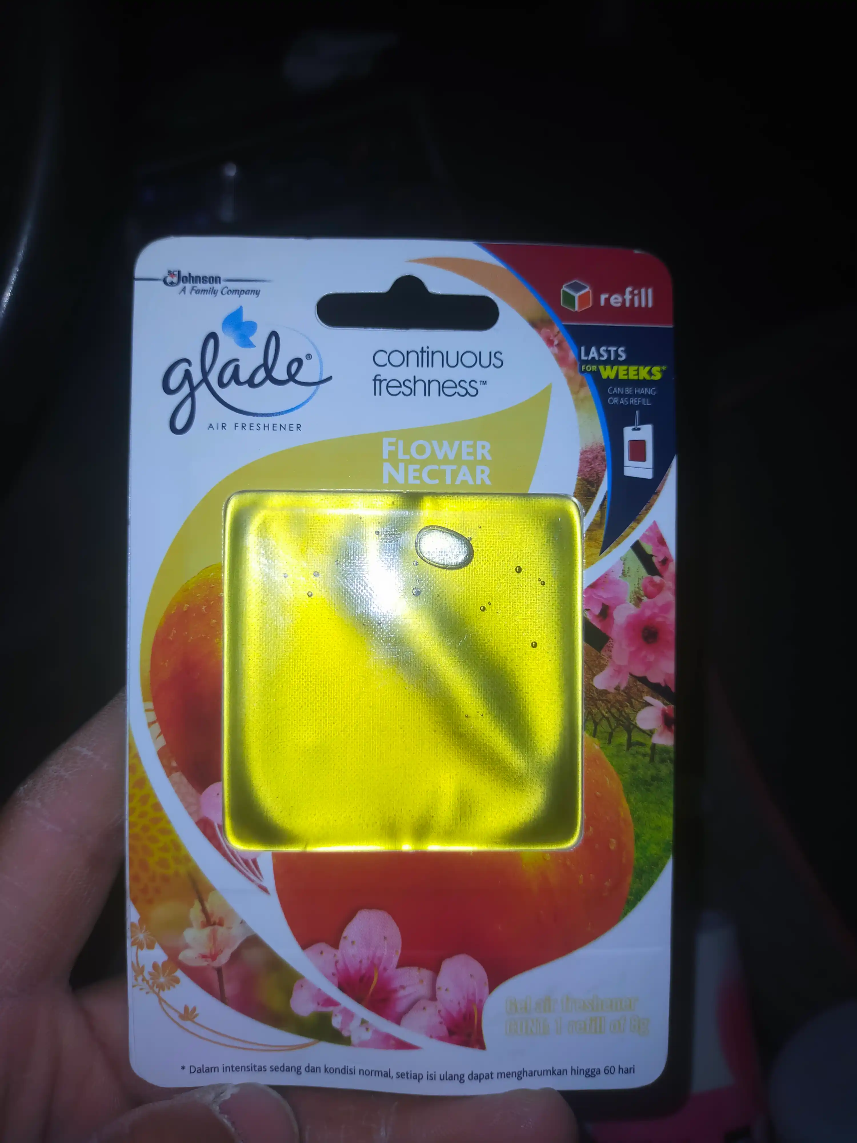 Gelli aromatizator xushbo'ylagichi Glade Sensations, uy, ofis va mashina uchun