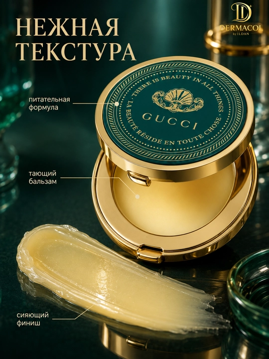 Универсальный бальзам для губ лица рук GUCCI Baume Nourrissant Universel Baume Nourrissant