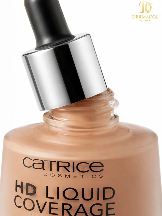 Матовый тональный крем Catrice HD Liquid Coverage тон 020 стойкий финиш для лица