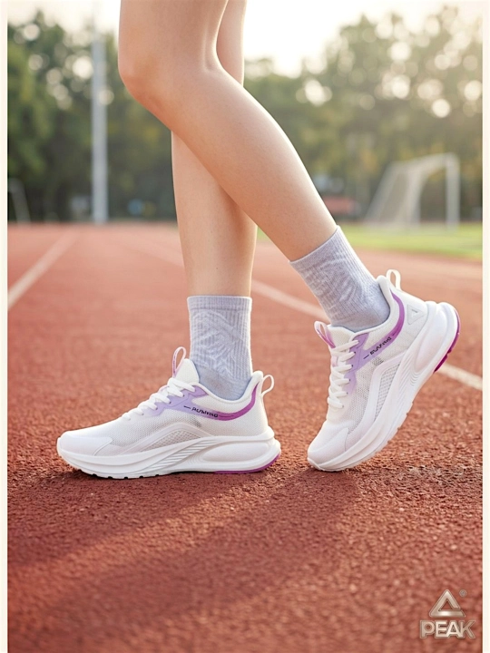 Кроссовки, PEAK SPORT, женские, сверх легкие, мягкие для спорта