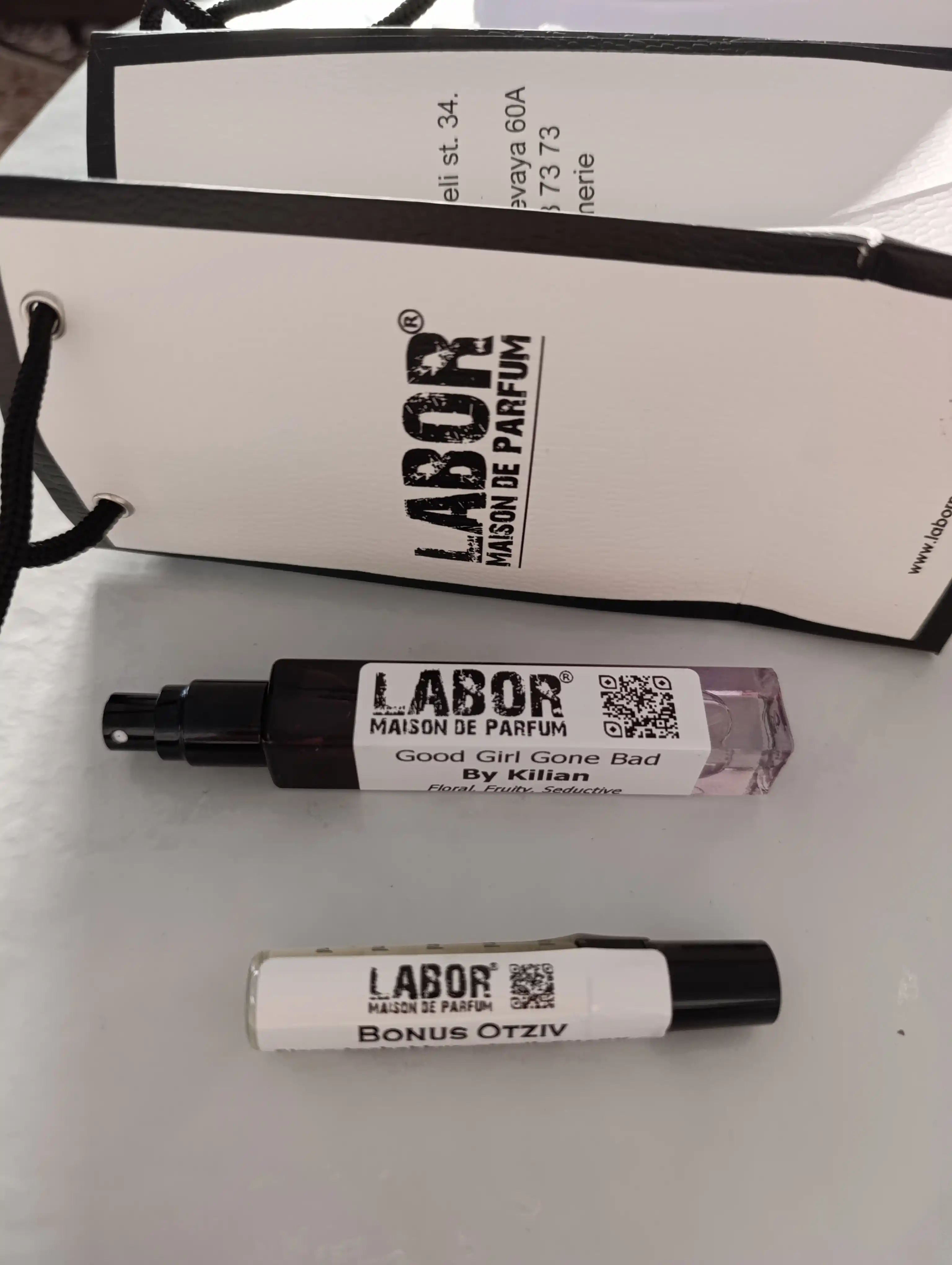 Kilian Good Girl Gone Bad By Kilian, Ayollar parfyumi refil formatida,LABORdan flakonlarda