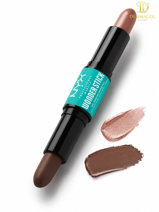 Двойной кремовый стик для скульптуринга лица NYX Professional Wonder Stick Light Medium