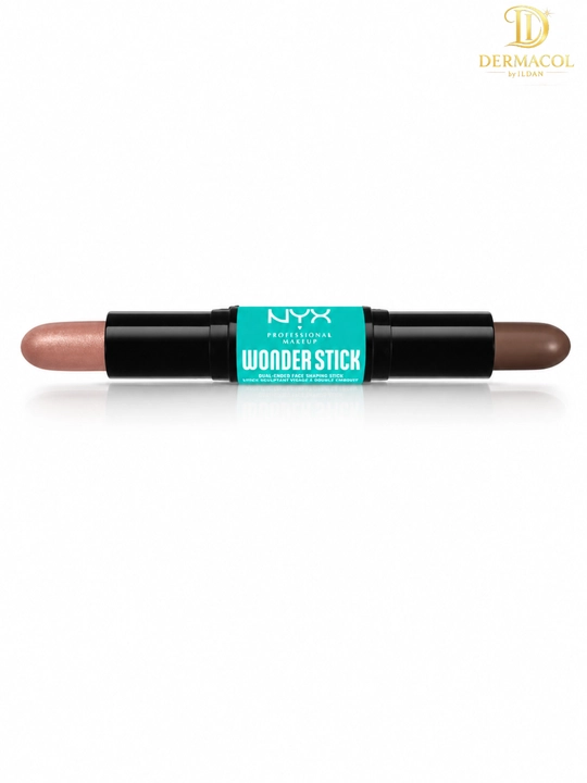 Двойной кремовый стик для скульптуринга лица NYX Professional Wonder Stick Light Medium