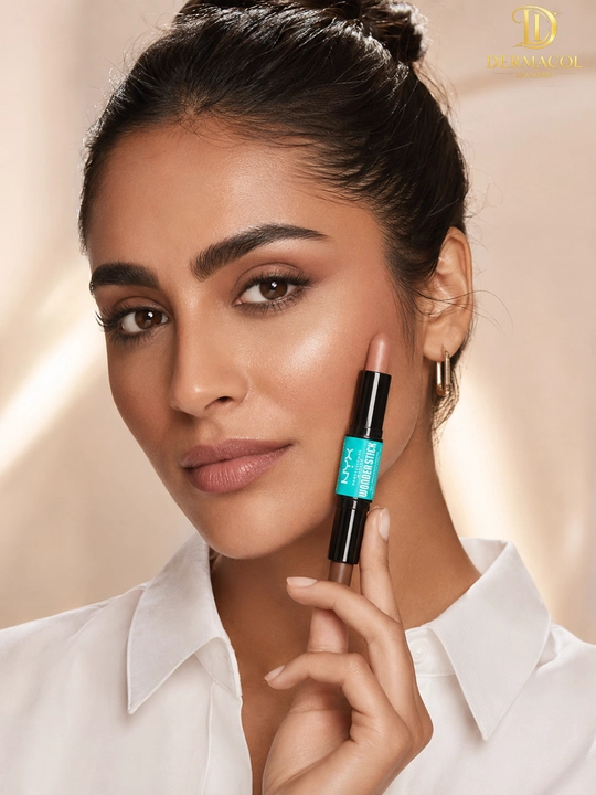 Двойной кремовый стик для скульптуринга лица NYX Professional Wonder Stick Light Medium