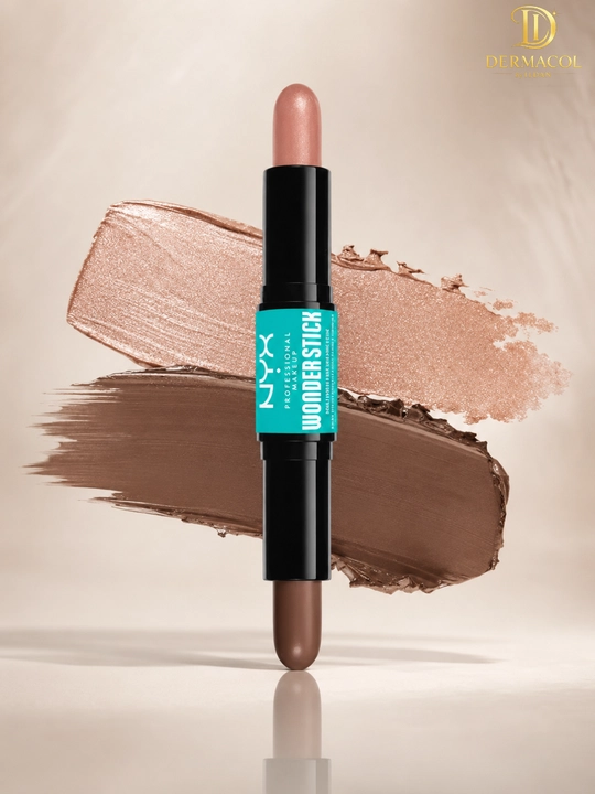 Двойной кремовый стик для скульптуринга лица NYX Professional Wonder Stick Light Medium