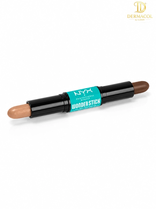 Двойной кремовый стик для скульптуринга лица NYX Professional Wonder Stick Medium Fan