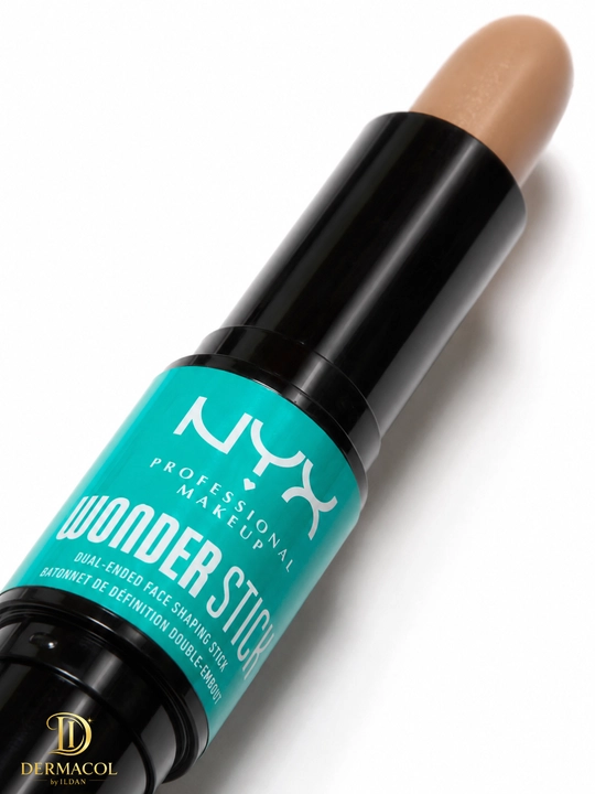 Двойной кремовый стик для скульптуринга лица NYX Professional Wonder Stick Medium Fan