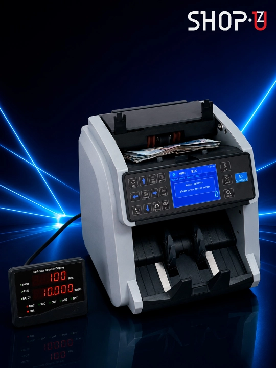 Счетчик банкнот AL-136, AL-800, WRM995 с проверкой CIS2, UV, MG, IR,MIX режимом и дисплеем