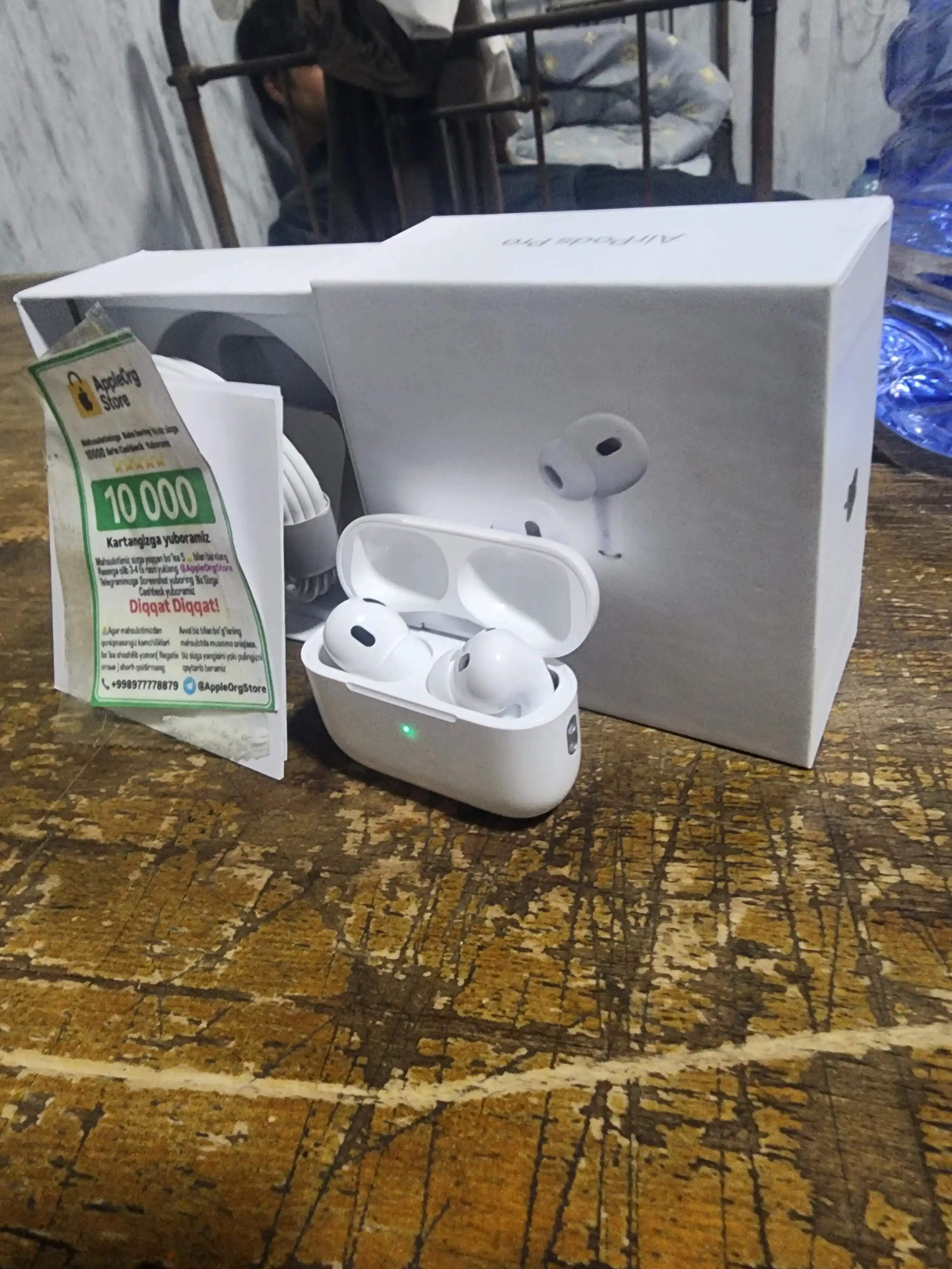 Simsiz quloqchinlar  Pods Pro 2, sensorli Bluetooth,Iphone va Andiroid uchun