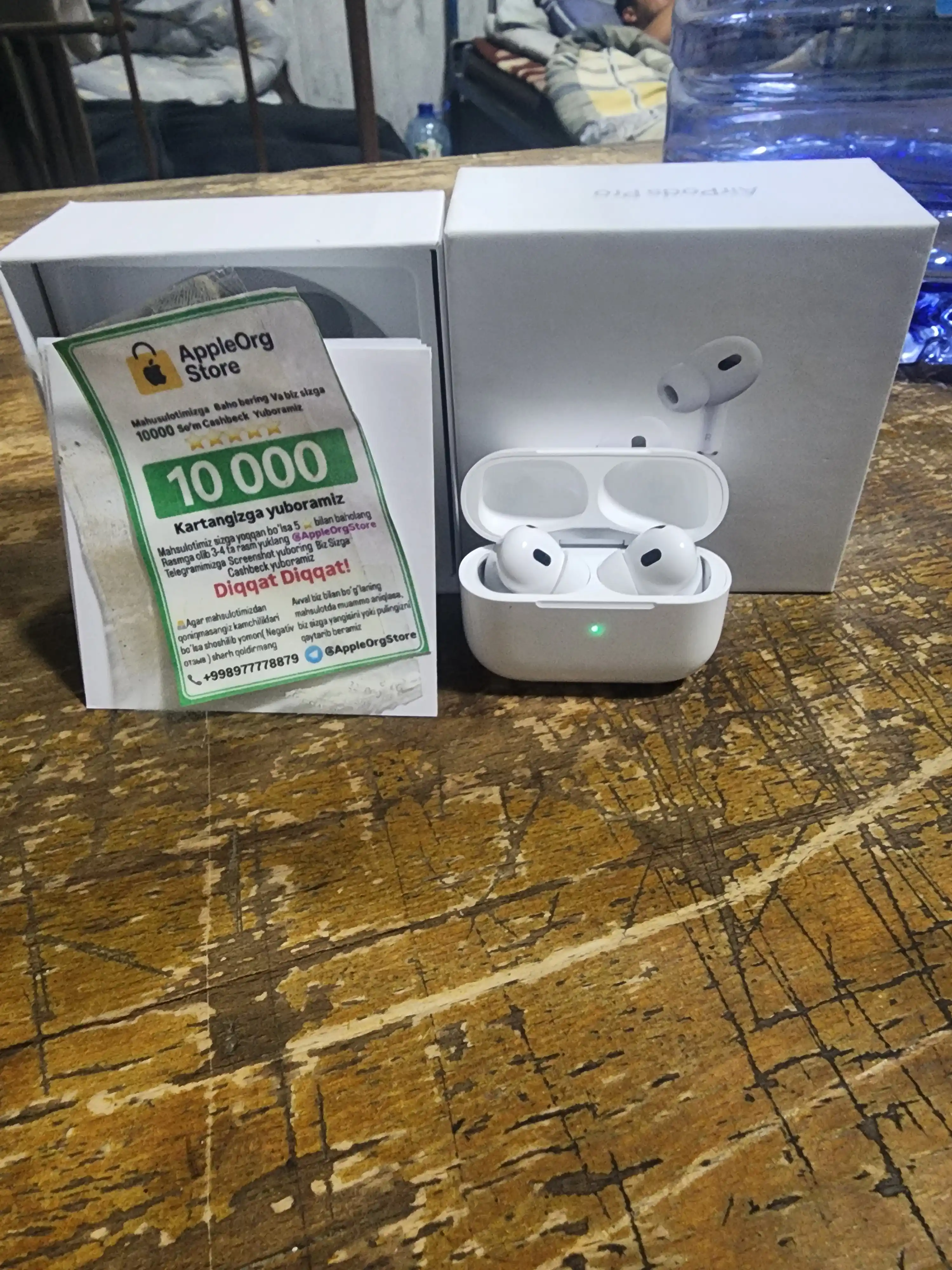 Simsiz quloqchinlar  Pods Pro 2, sensorli Bluetooth,Iphone va Andiroid uchun