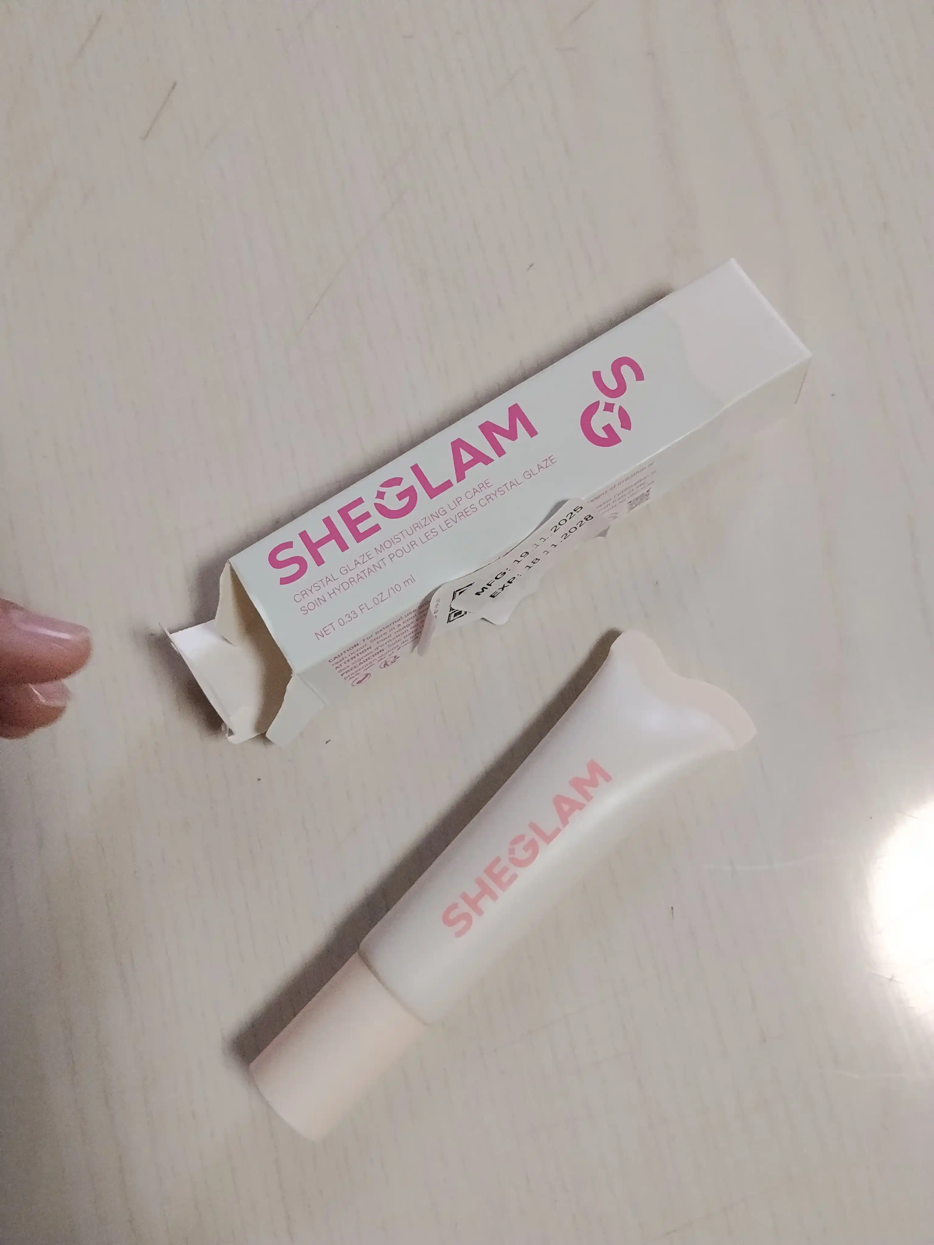 Блеск для губ SHEGLAM Crystal Glaze, Увлажнение, Блеск