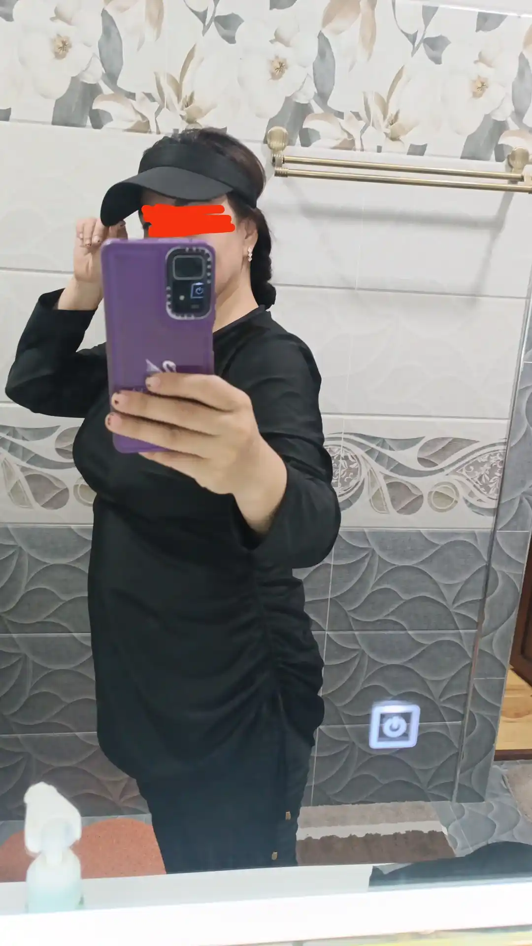 Kupalnik ayollar uchun burkini Kioko, yopiq musulmon kupalnik